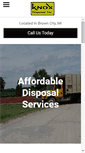 Mobile Screenshot of knoxdisposal.com